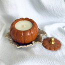 Kit Autumn leaves - vela aromática autumn + bandeja leaves