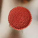 Porta velas em crochê