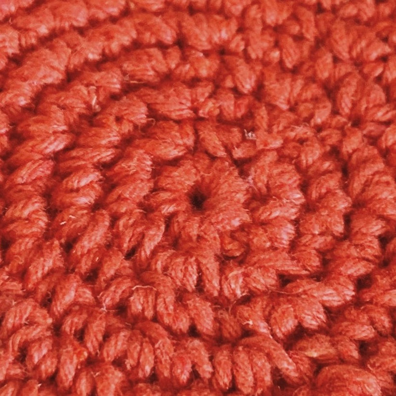 Porta velas em crochê